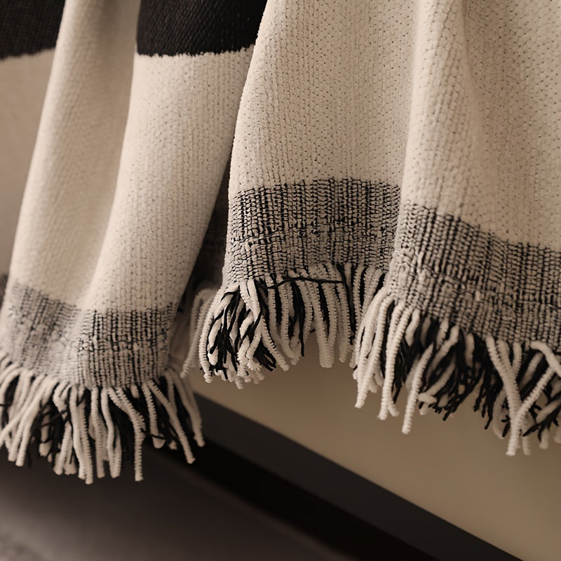 Manta de Sofá Chenille Boho, Universal y Multiusos