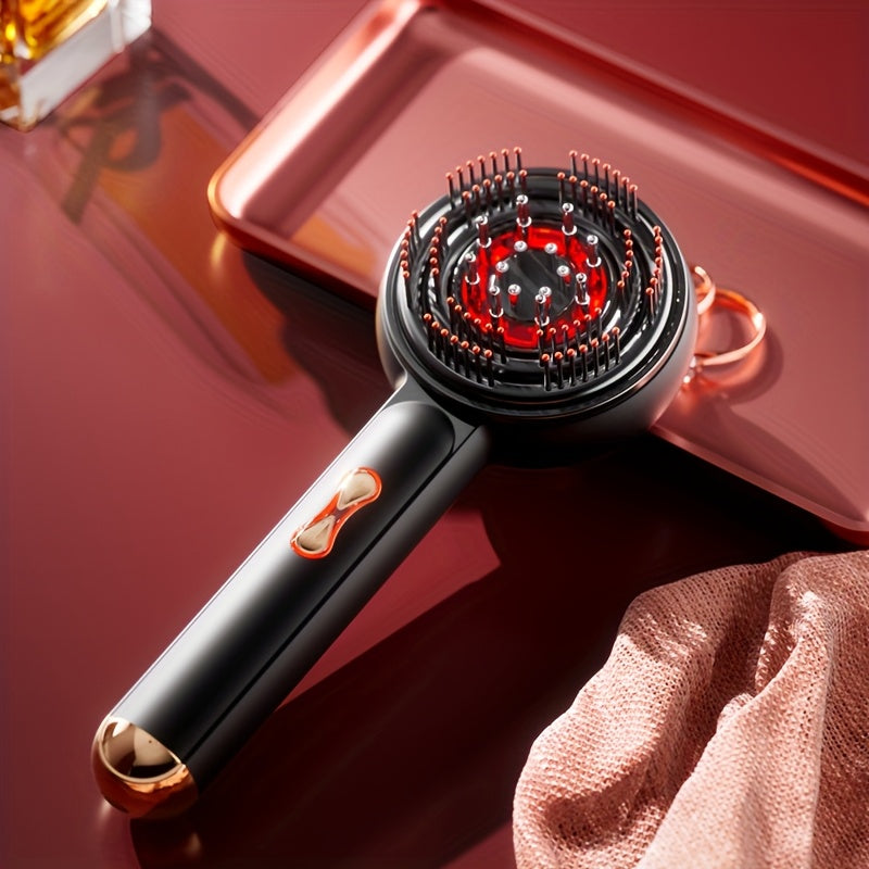 Cepillo Masajeador Eléctrico para Cuero Cabelludo Recargable USB