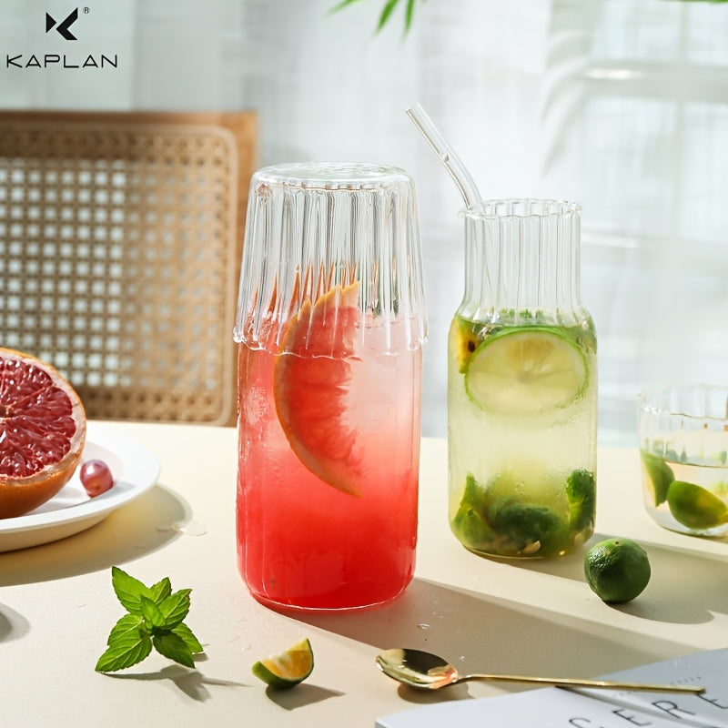 Jarra de Cristal con Vaso, 600ml para Mesita de Noche