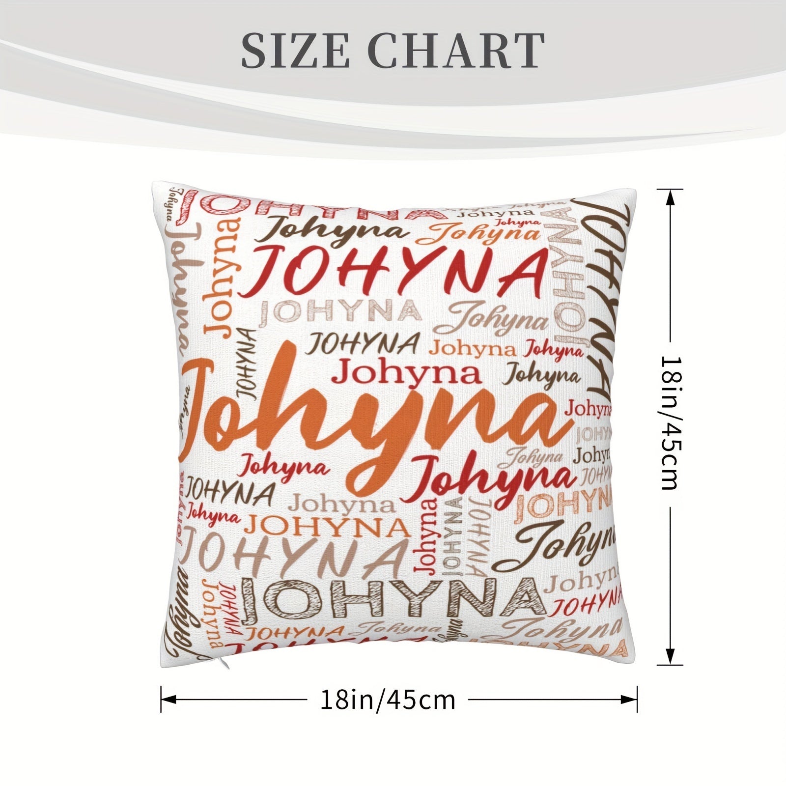 Funda de Cojín Personalizada en Poliéster, Regalo para Mamá