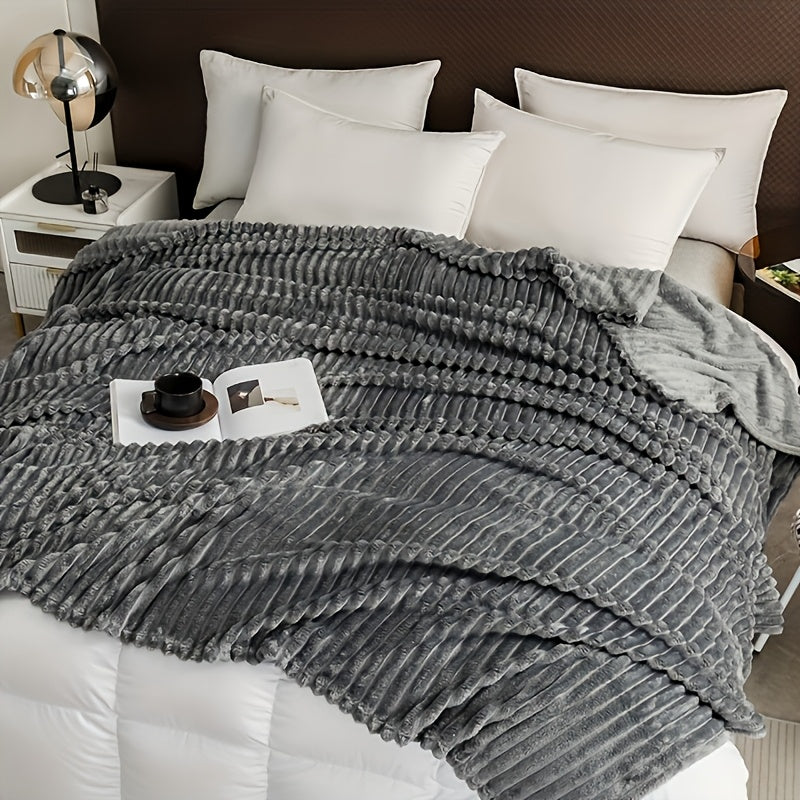 Manta de Franela Suave y Transpirable para Todas las Estaciones