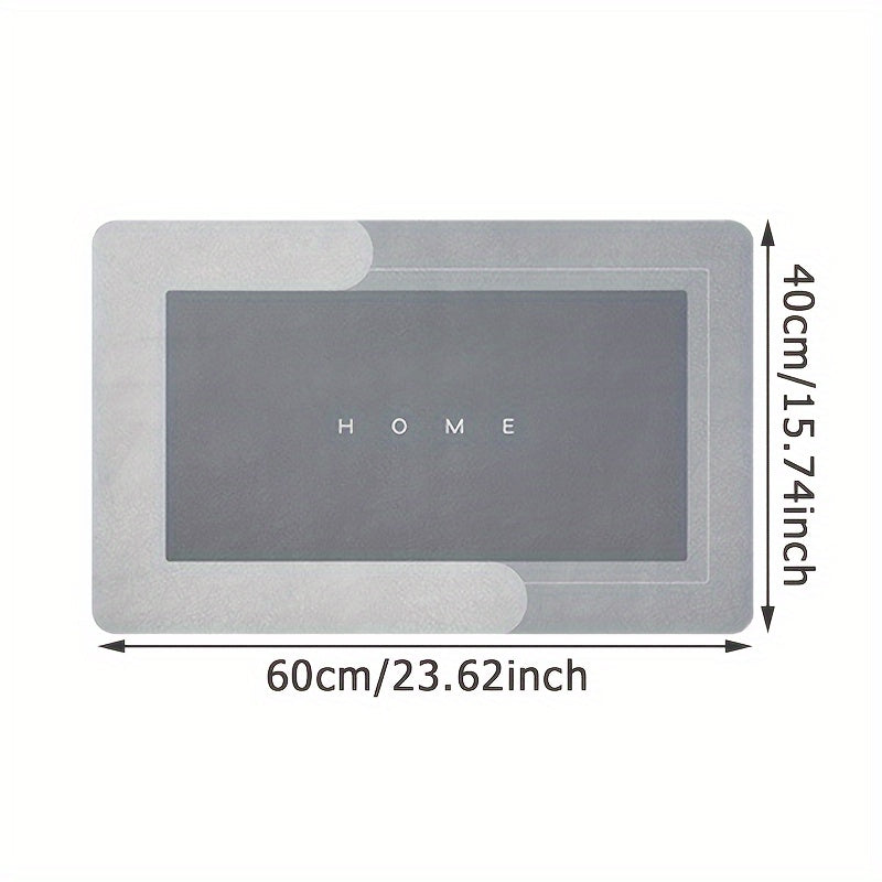 Alfombra Antideslizante de Cocina 3mm, Base de Goma Natural