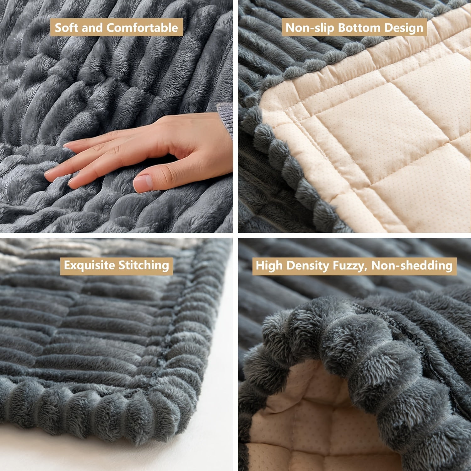 Cojín Asiento para Perro de Coche - Antideslizante y Lavable