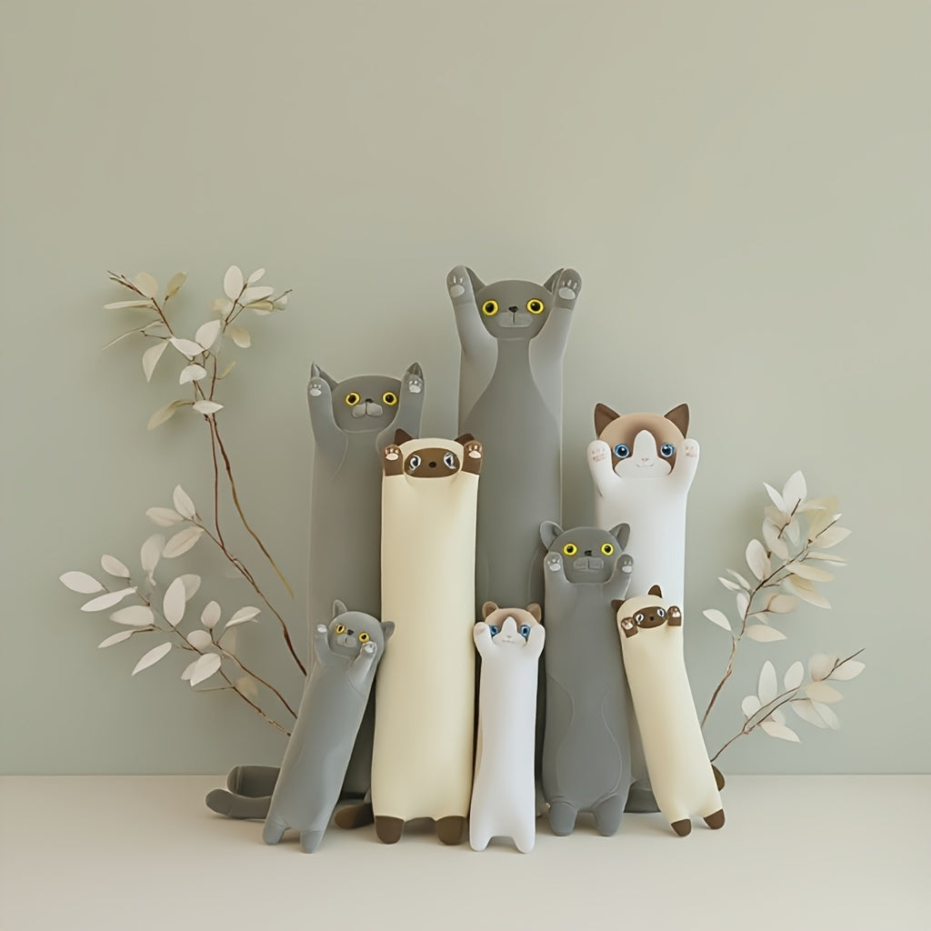 Juguete de Peluche para Perros Pequeños con Forma de Gato