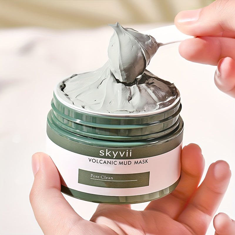 Mascarilla de Barro Volcánico 100g, Limpieza Facial y Corporal