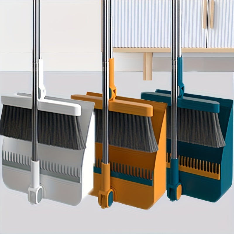Set de Escoba y Recogedor Multifuncional para Hogar y Oficina