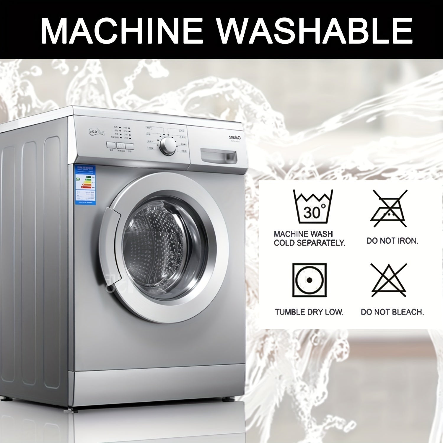 Cama Acolchada para Mascotas Grandes y Medianas, Antideslizante