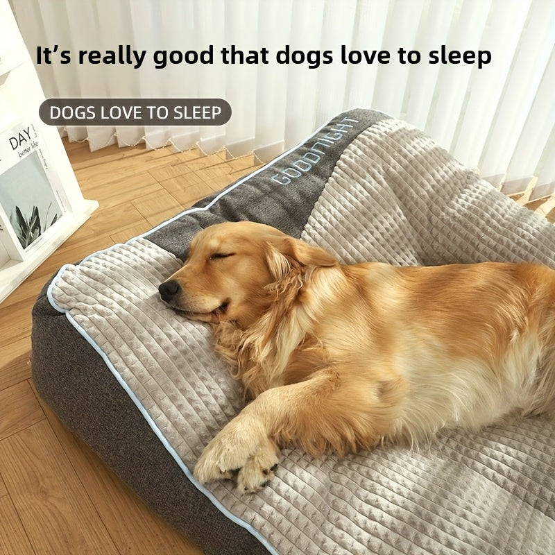 Cama Lavable para Perros, Reversible y Acogedora