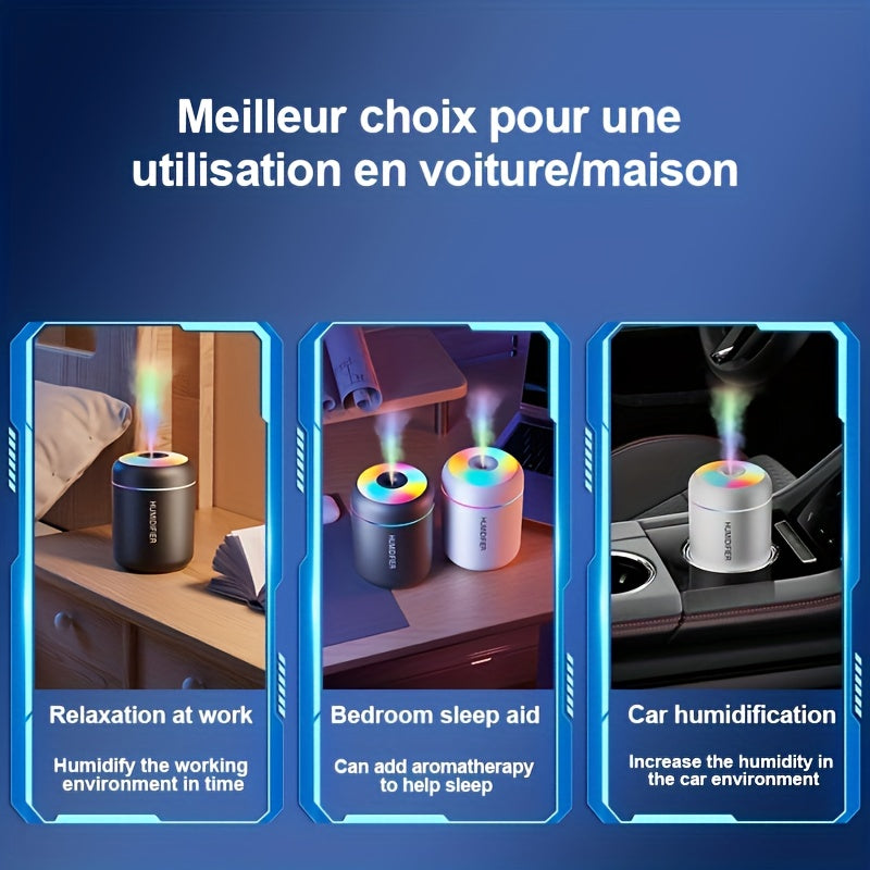 Difusor y Humidificador Aromático con Luz Nocturna