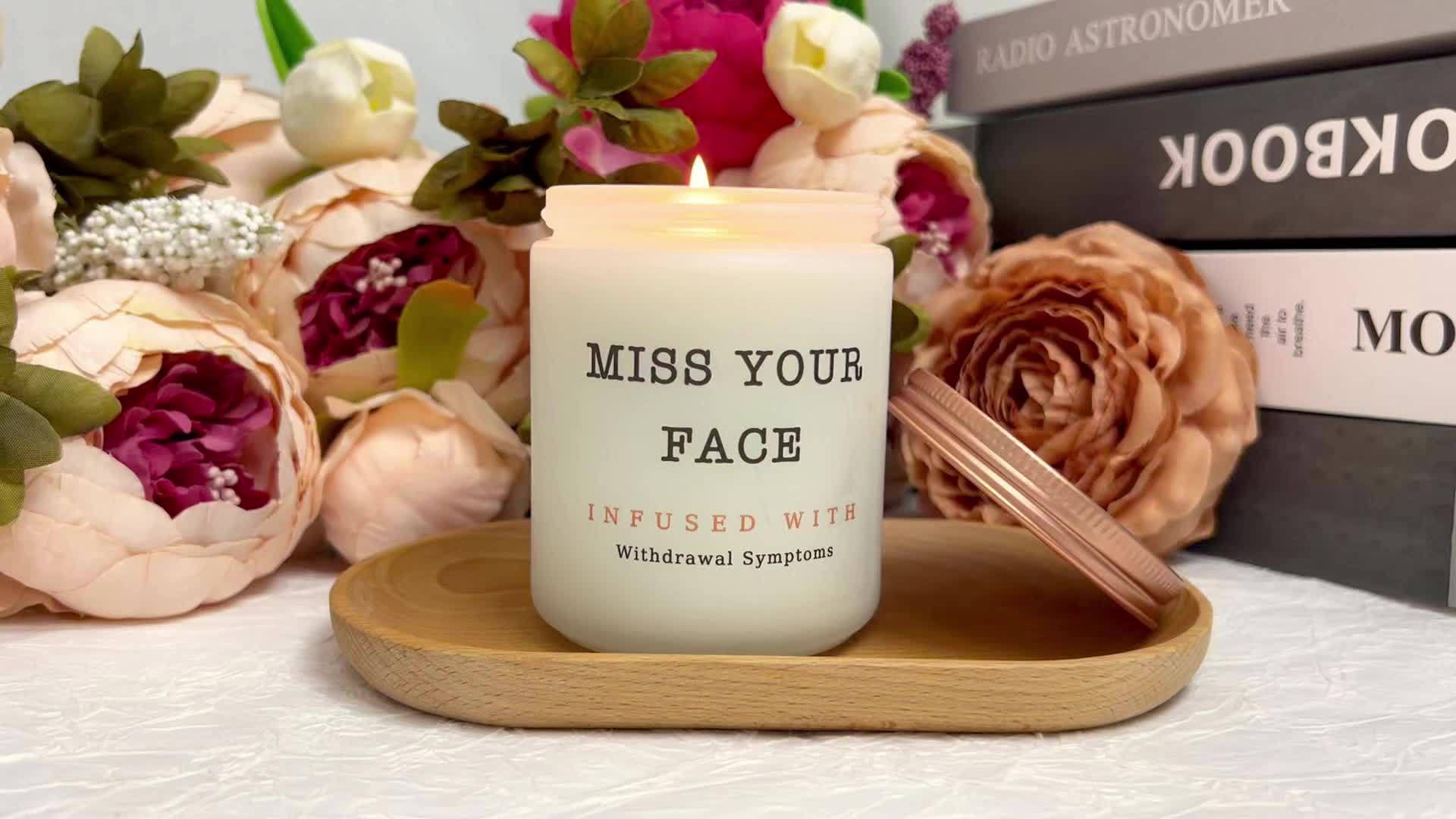 Vela Perfumada de Lavanda para Amigas Especiales