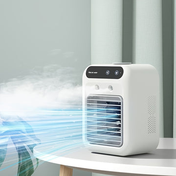 Ventilador Mini Portátil de Sobremesa con Refrigeración por Agua