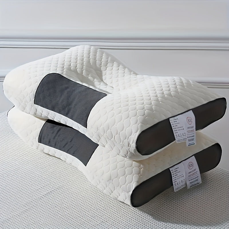 Almohada Cervical Ergonómica - Soporte para Cuello y Sueño Profundo