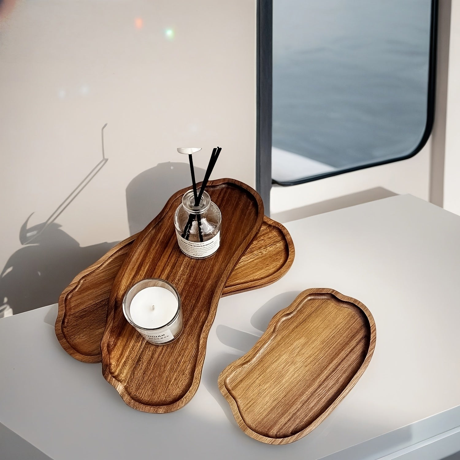 Bandejas de Madera para Baño: Almacenaje Elegante y Funcional