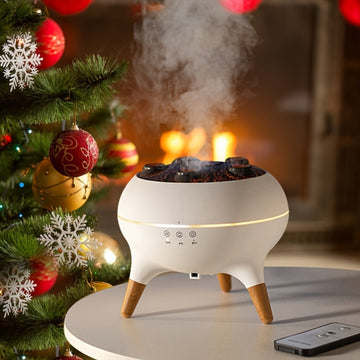 Difusor de Aromaterapia Inteligente Multi-Spray con LED y Música