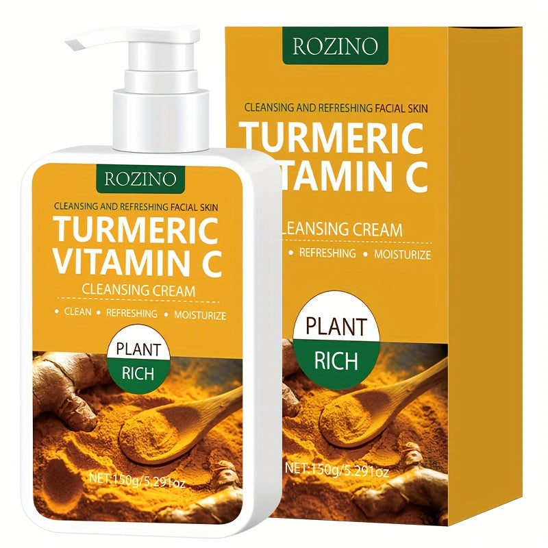 Limpiador Facial Hidratante con Cúrcuma y Vitamina C