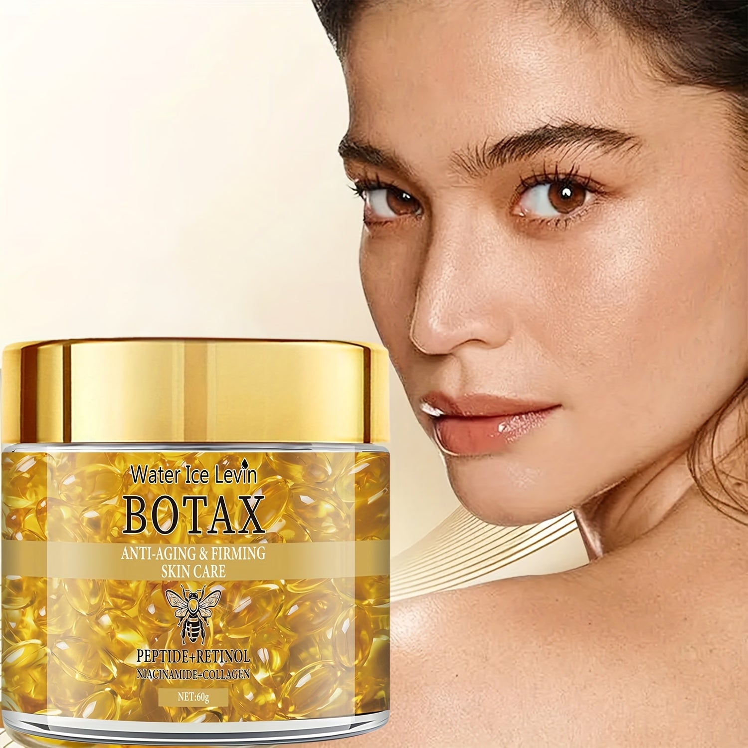 Crema Facial con Retinol y Ácido Hialurónico WATER ICE LEVIN