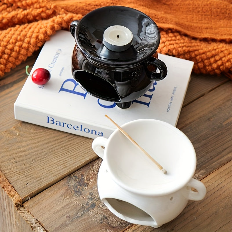 Portavelas de Cerámica para Halloween, Difusor de Aroma