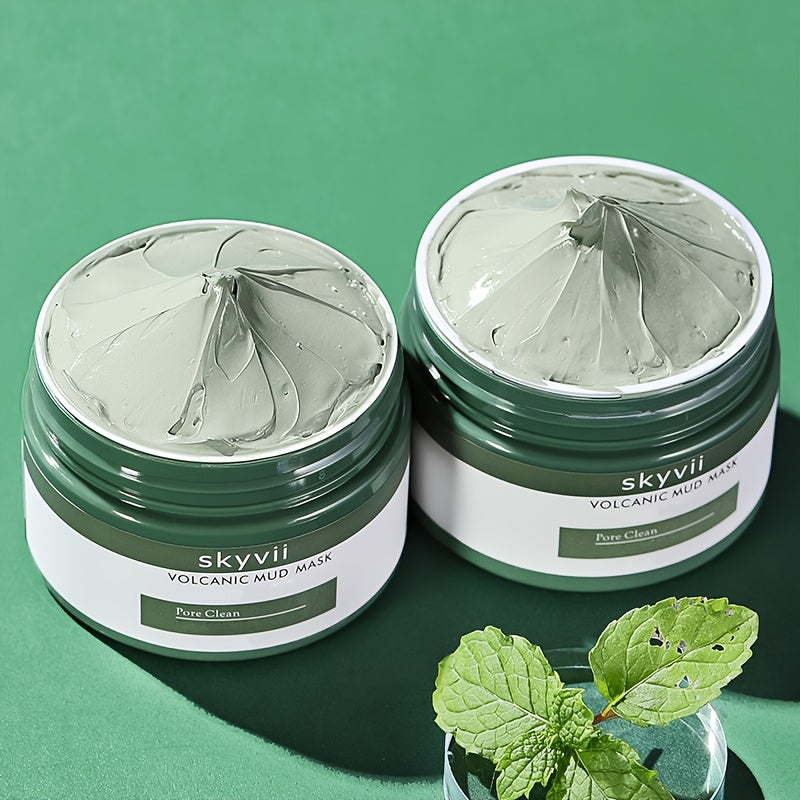 Mascarilla de Barro Volcánico 100g, Limpieza Facial y Corporal