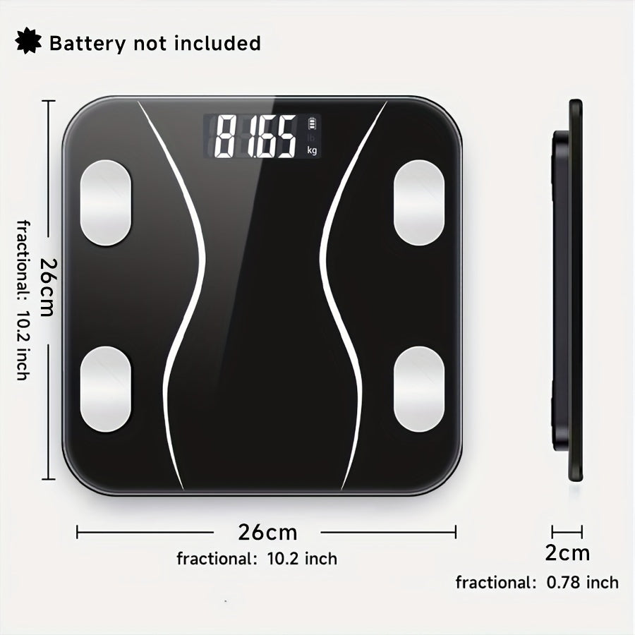 Báscula Inteligente con Pantalla LCD para Uso en Casa