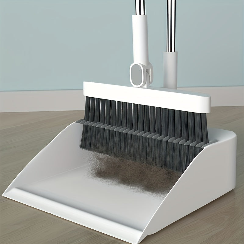 Set de Escoba y Recogedor Multifuncional para Hogar y Oficina