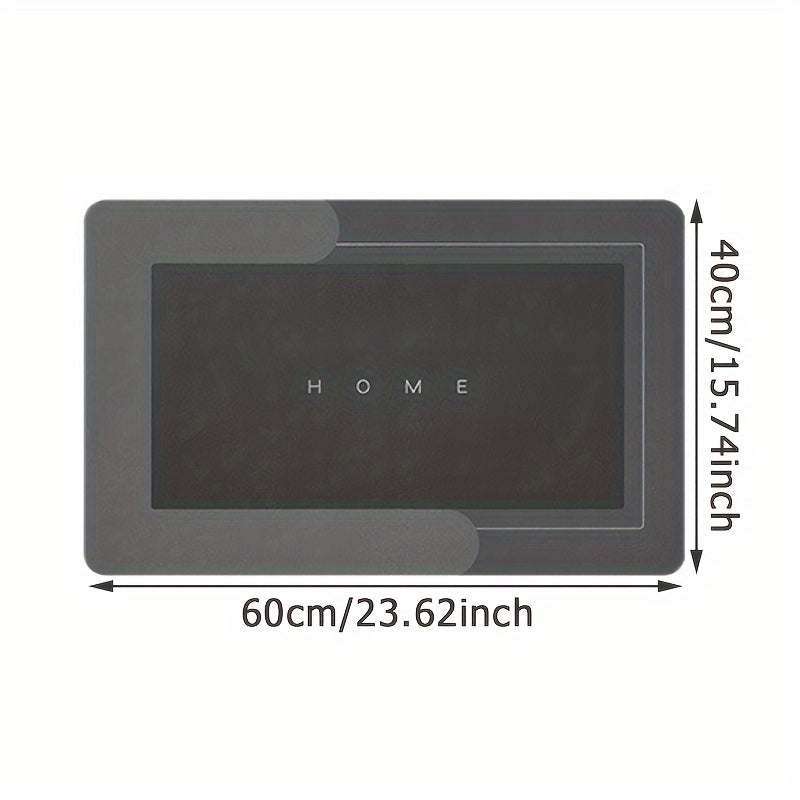 Alfombra Antideslizante de Cocina 3mm, Base de Goma Natural