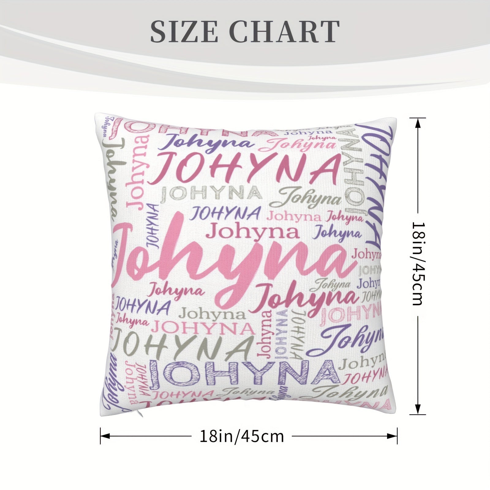 Funda de Cojín Personalizada en Poliéster, Regalo para Mamá