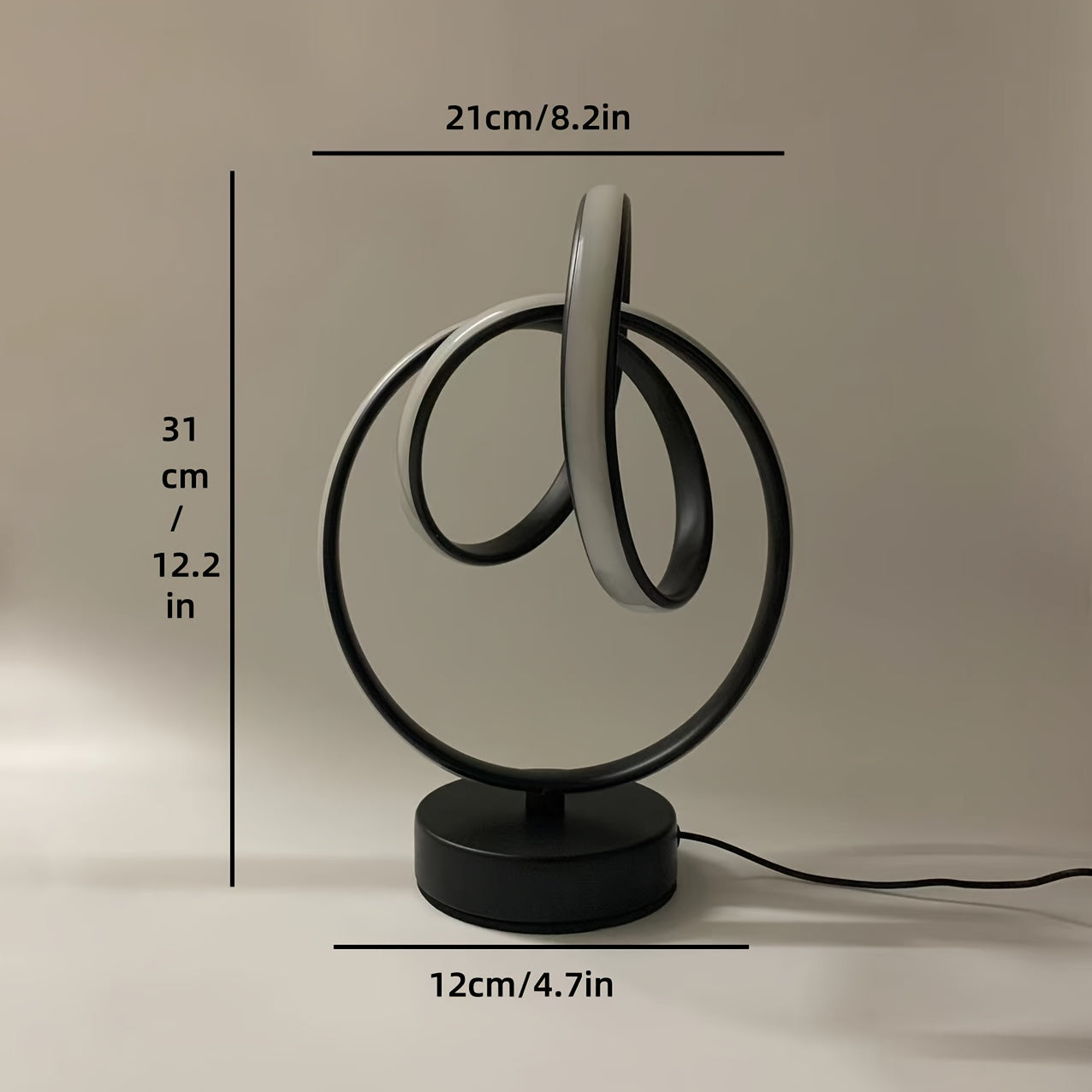 Lámpara de Escritorio LED USB Regulable Diseño Creativo