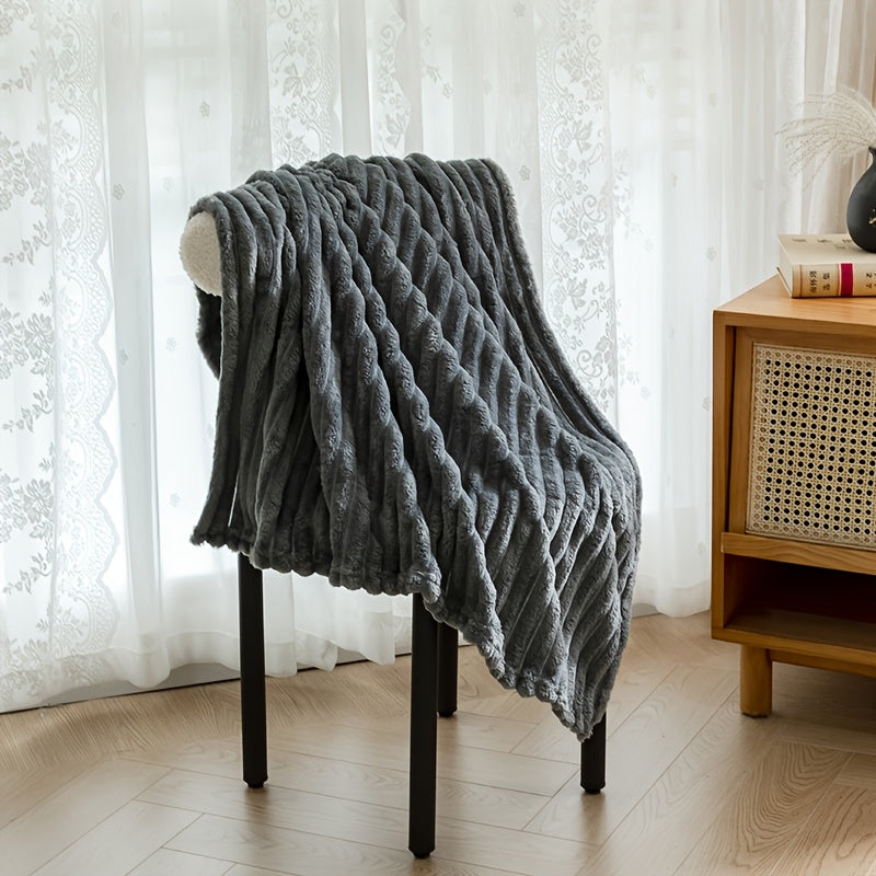 Manta de Franela Suave y Transpirable para Todas las Estaciones