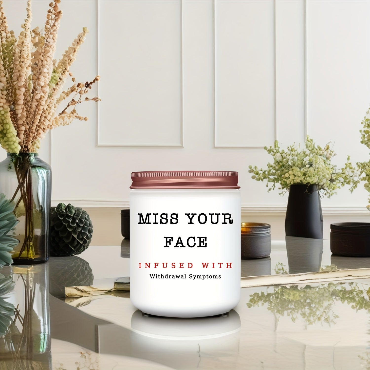 Vela Perfumada de Lavanda para Amigas Especiales