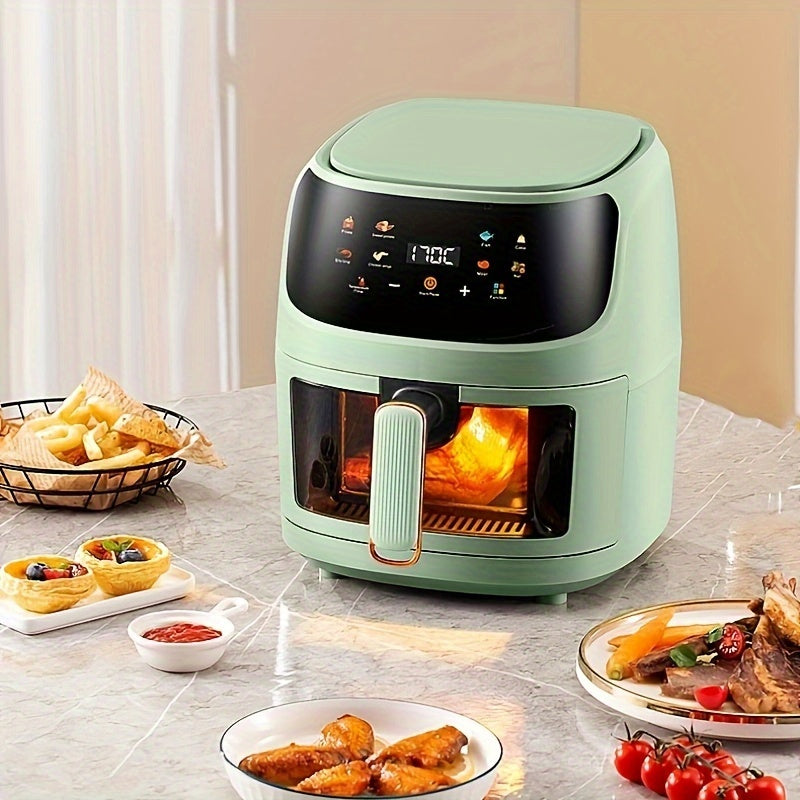 Freidora de Aire de Gran Capacidad con Pantalla Táctil de Color, 6L