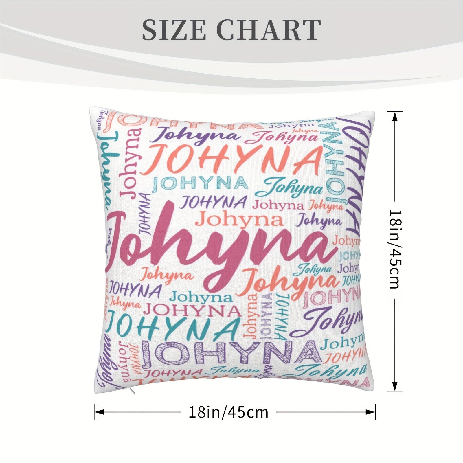 Funda de Cojín Personalizada en Poliéster, Regalo para Mamá