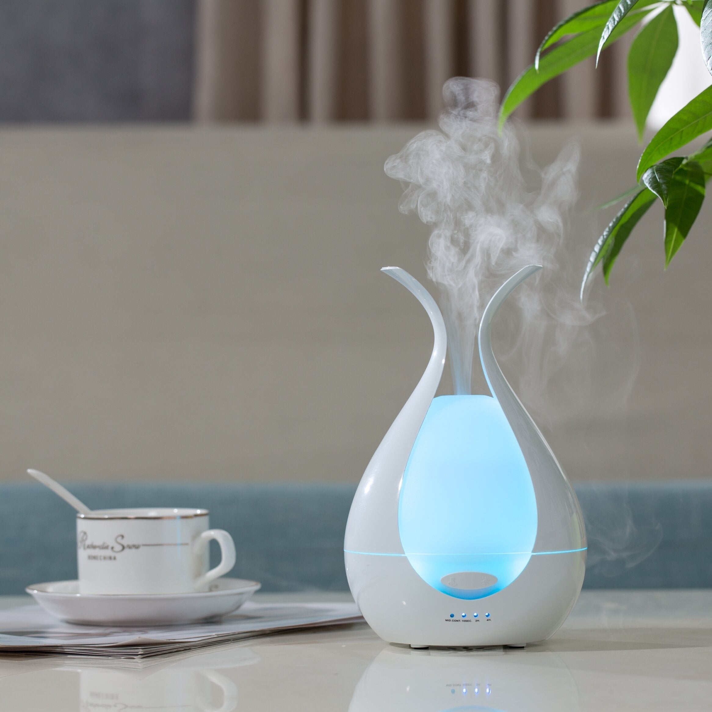 Difusor de Aromas 200ml con Luces LED de 7 Colores