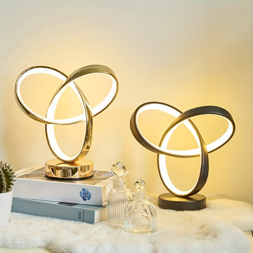 Lámpara de Escritorio Atmosférica con Luz Ajustable y Base Antideslizante