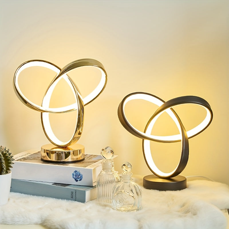 Lámpara de Escritorio Atmosférica con Luz Ajustable y Base Antideslizante