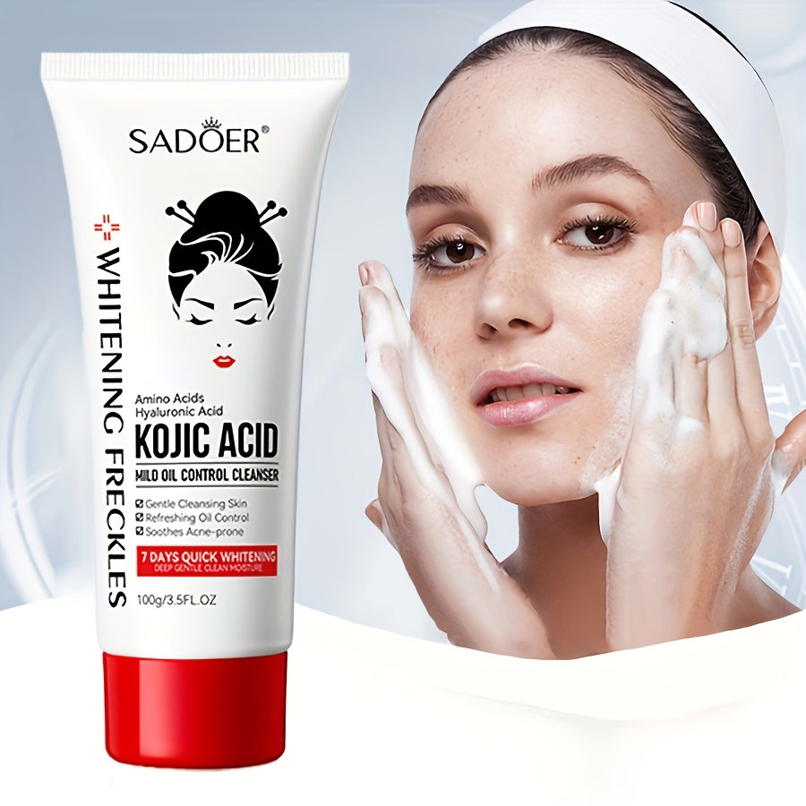 Limpiador Facial Hidratante con Ácido Kójico y Glicerol, 100g