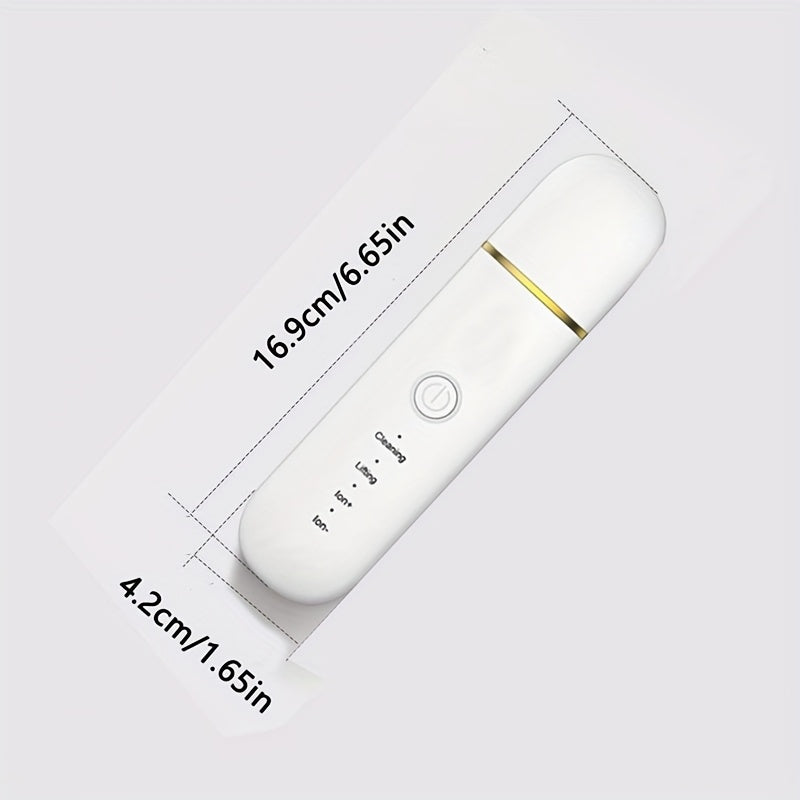 Cepillo Facial Eléctrico Recargable USB, 4 Modos Ajustables