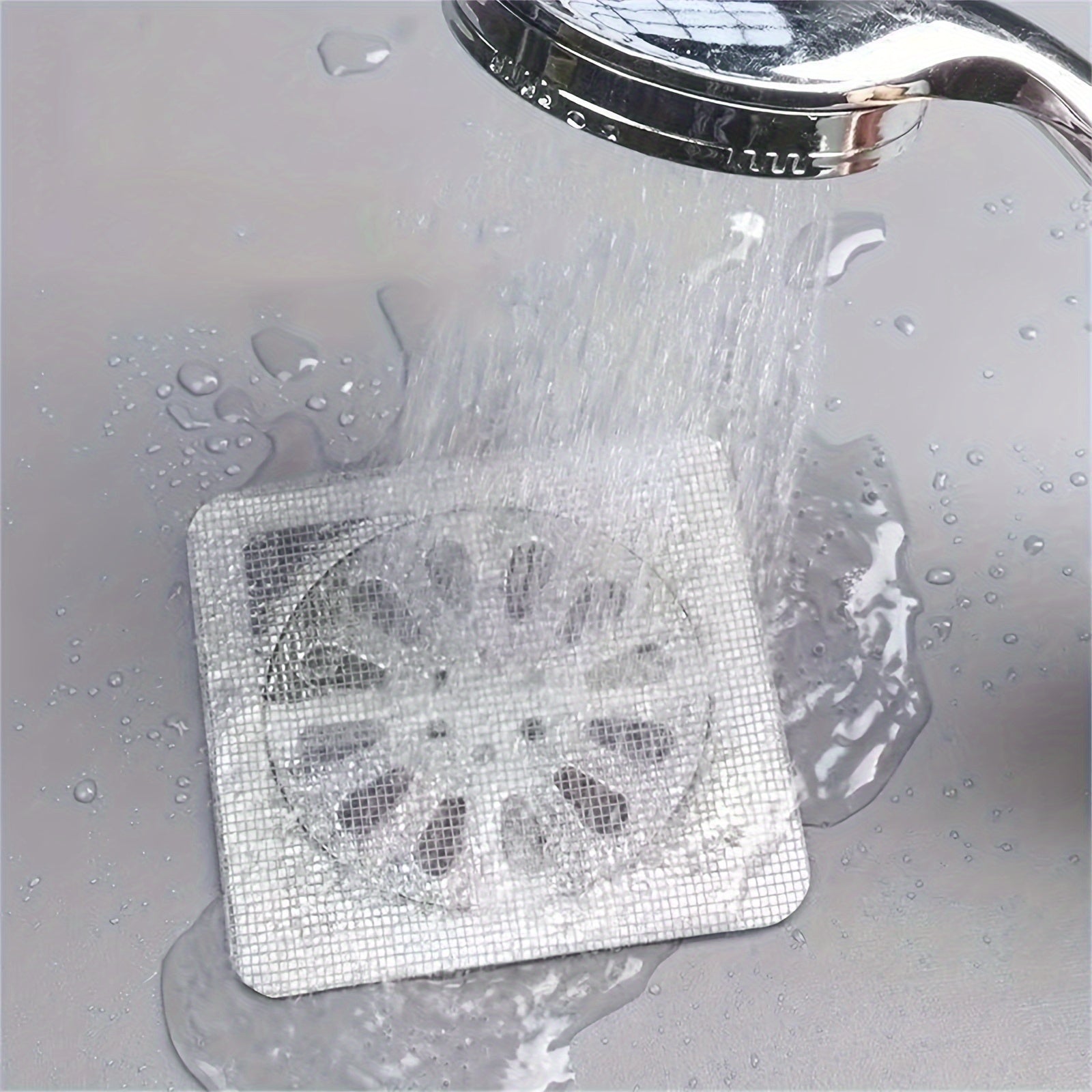 Set de 10 Capturadores Desechables de Pelo para Ducha y Bañera