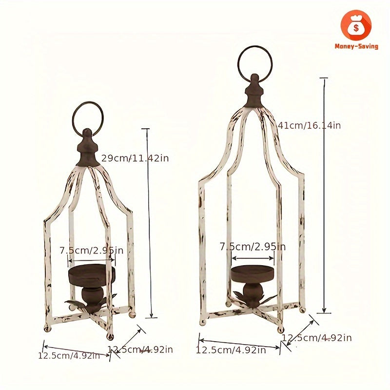 Candelabro de Hierro Estilo Europeo, Decoración de Mesa