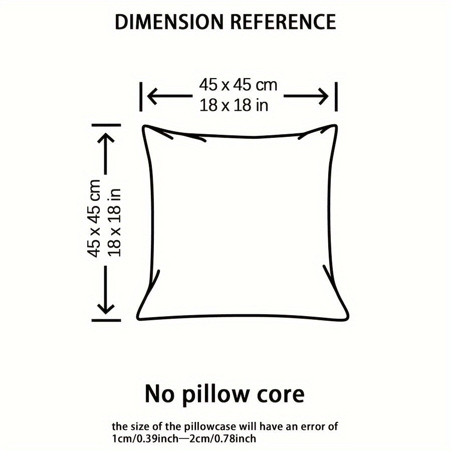 Funda de Cojín Decorativa Chic Floral de Chenilla con Cierre de Cremallera