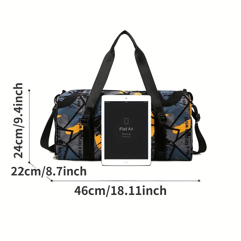 Bolsa de Viaje y Gimnasio Graffiti - Resistente y Versátil