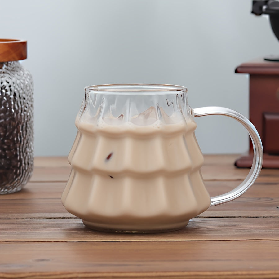 Taza de Cristal YumiPLUS 10oz - Resistente a Temperaturas Extremas