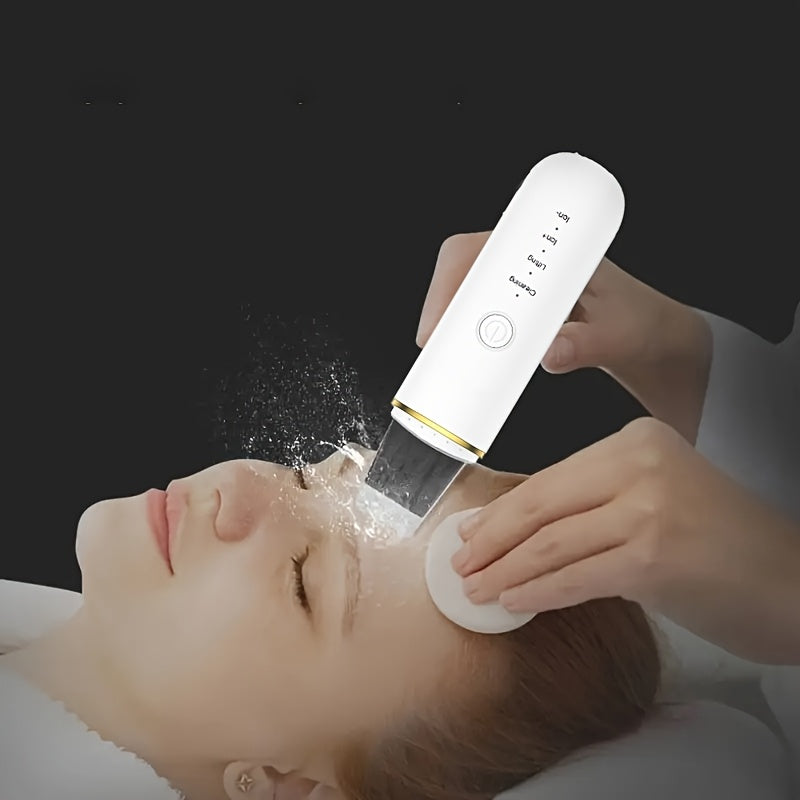 Cepillo Facial Eléctrico Recargable USB, 4 Modos Ajustables