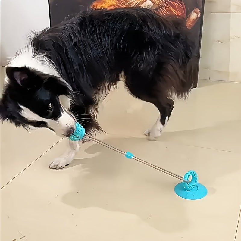 Juguete para Perros con Ventosa, Resistente y Divertido