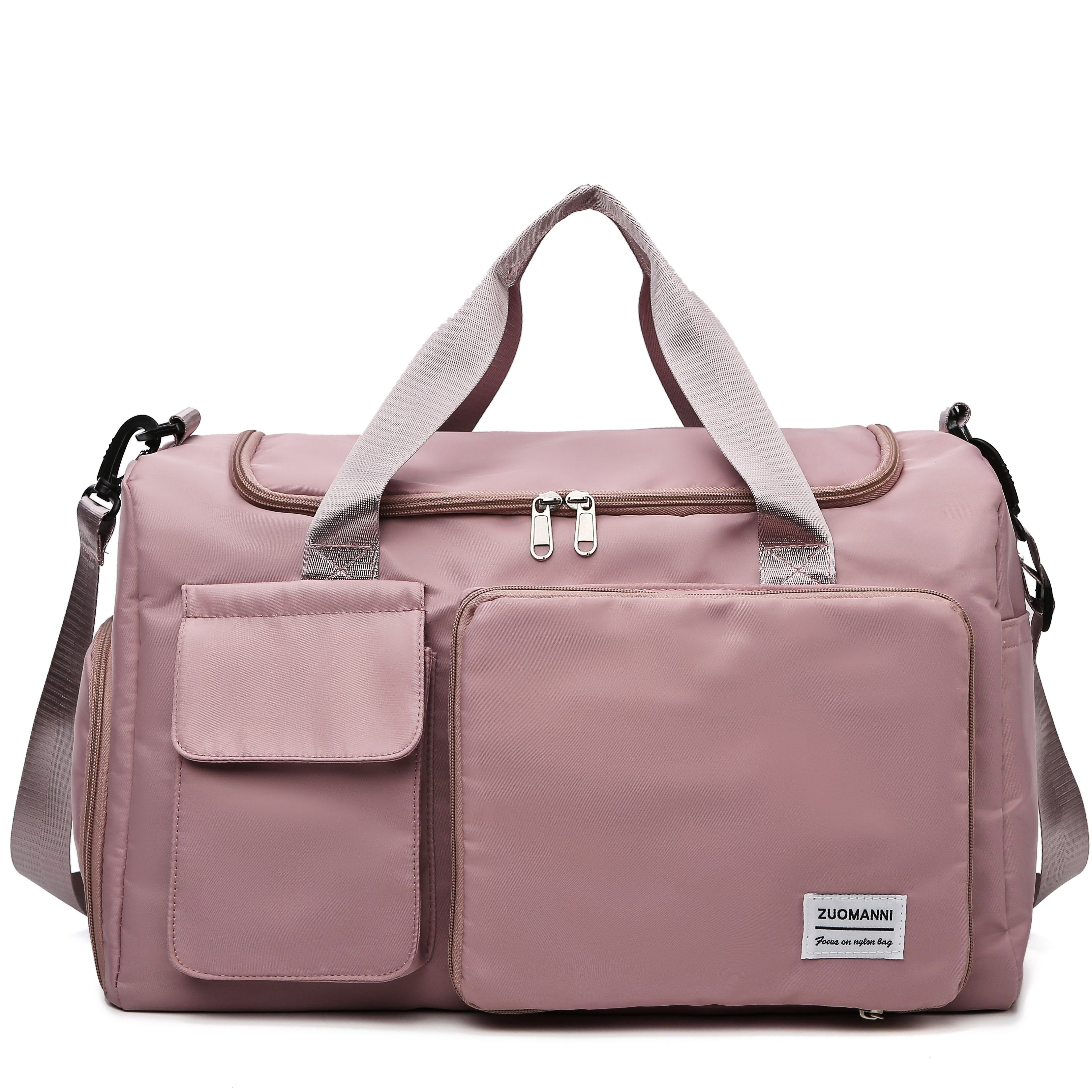 Bolso de Viaje Grande de Nylon con Correa Cruzada