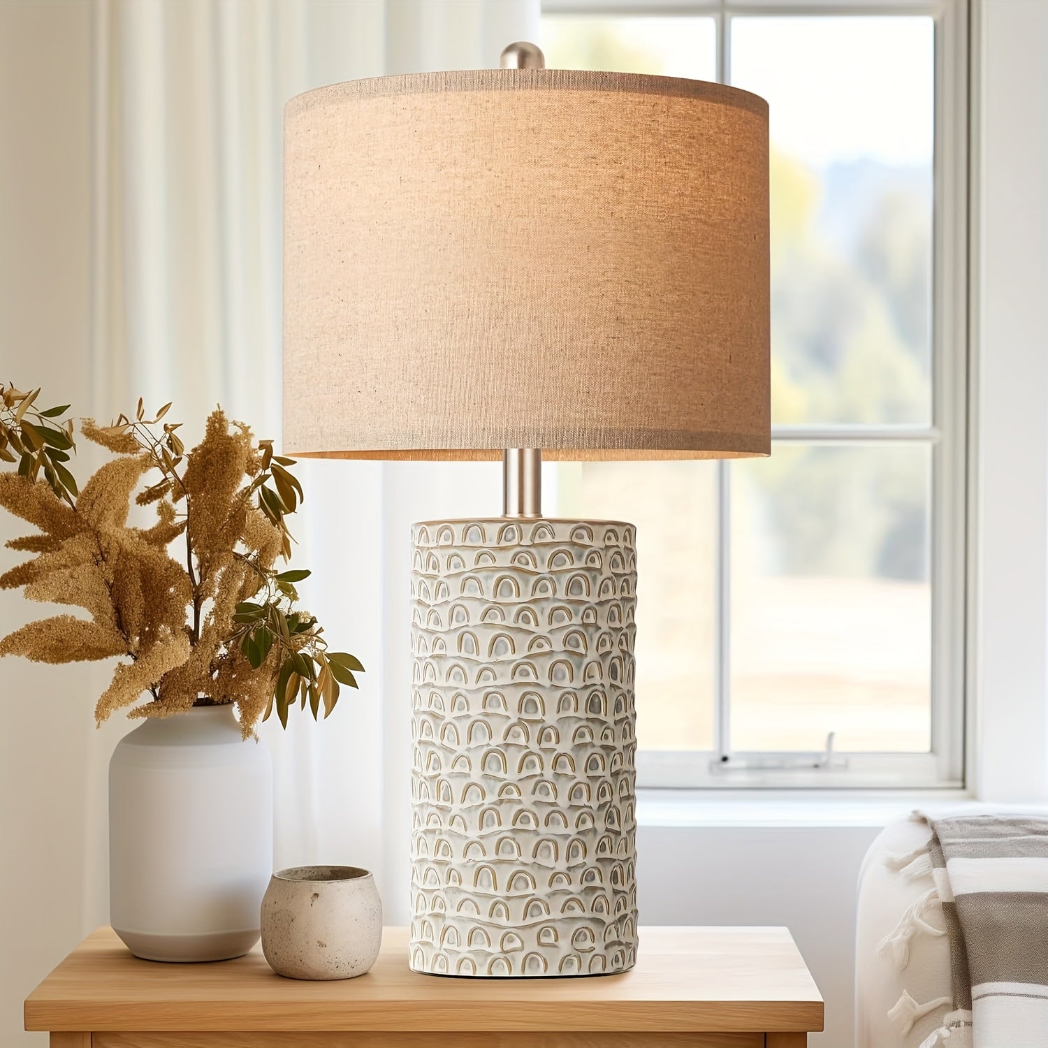 Set de 2 Lámparas de Mesa Modernas de Cerámica