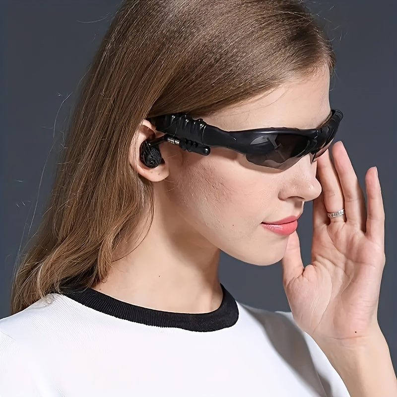 Gafas Inteligentes con Auriculares Inalámbricos para Música y Llamadas