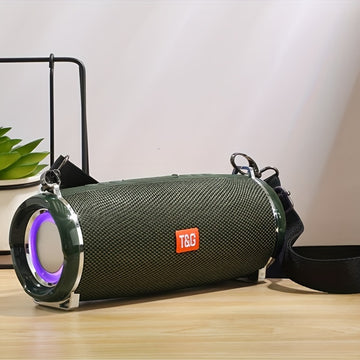 Altavoz Inalámbrico Portátil con Luces LED y Reproductor de Música