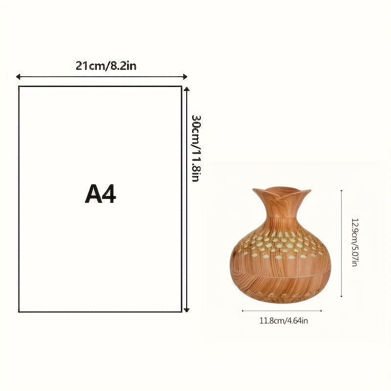 Humidificador USB de Madera YETHKE | Difusor de Aceites Esenciales