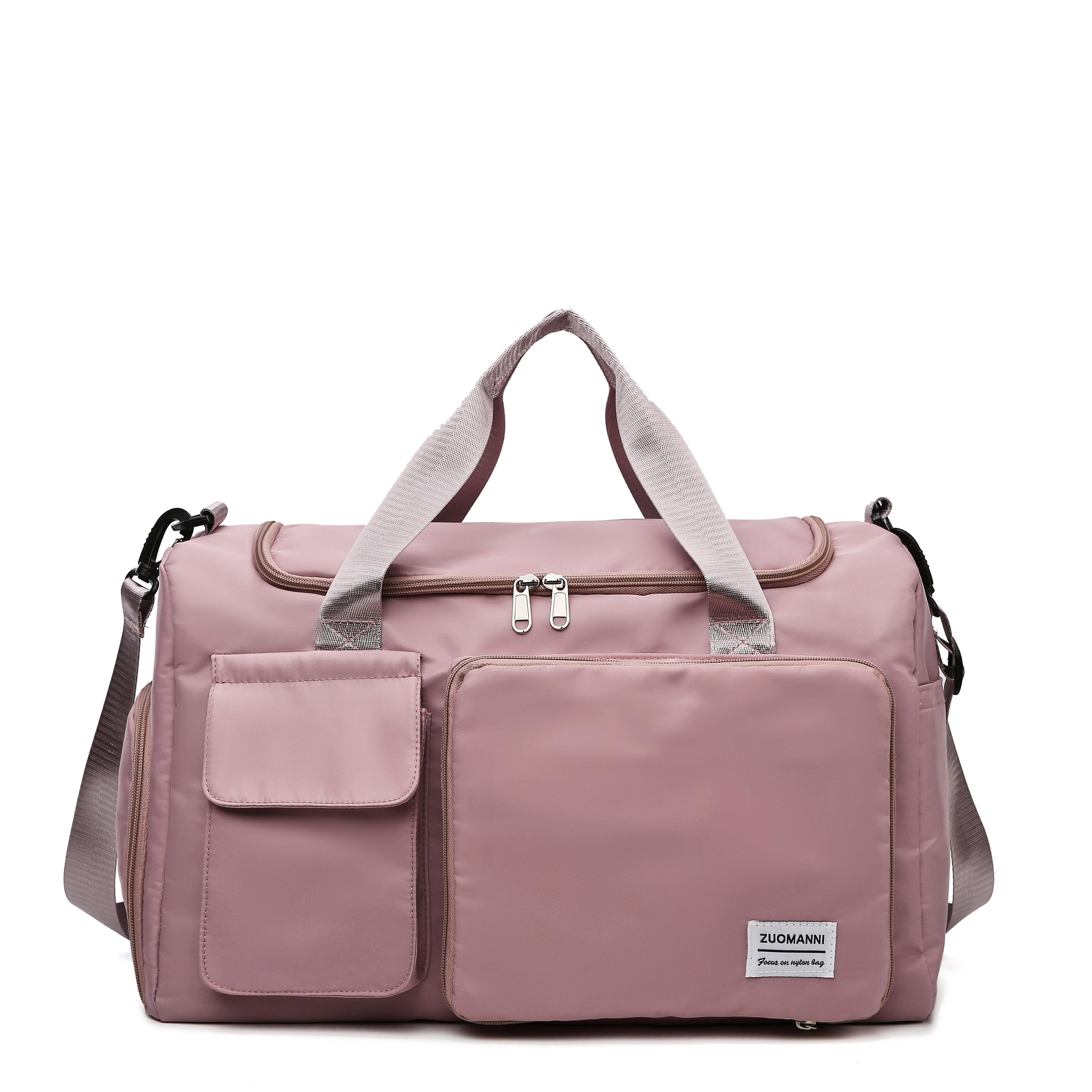 Bolso de Viaje Grande de Nylon con Correa Cruzada