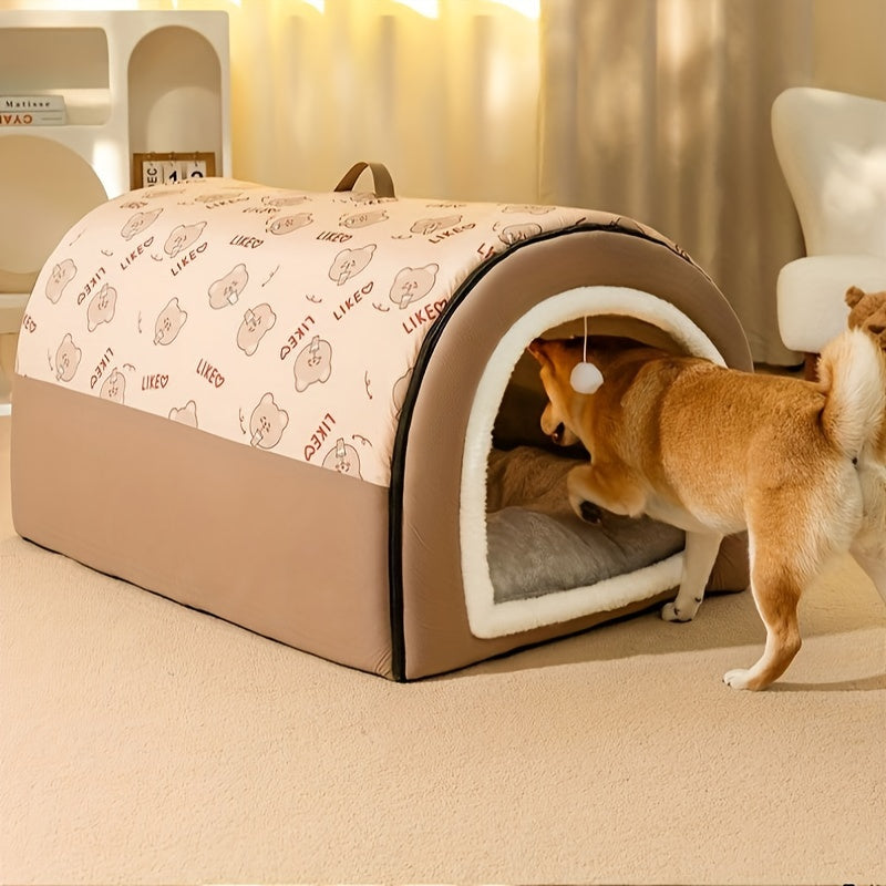 Cama para Perros EnigmaTails, Invierno Cálido, Espuma Viscoelástica